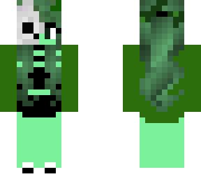 zombie skeleton girl