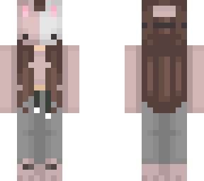 brooke bunny mask chibi twin