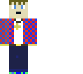 checkered body