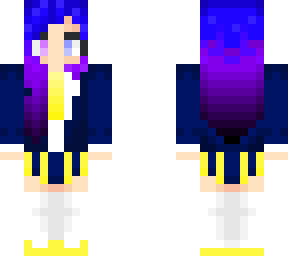 civilized high uniform blue and purple hair (5)