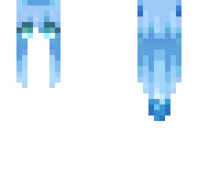 light blue hair base