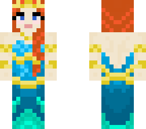 mermaid w/ harness