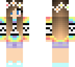 rainbow girl