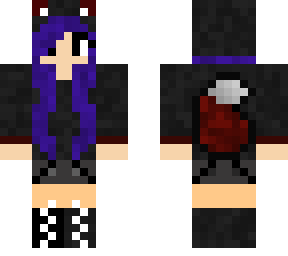 black hood girl