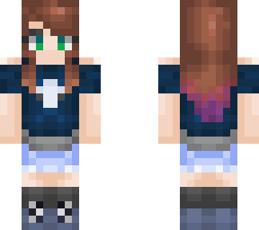 brown hair cute girl
