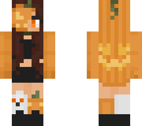 cute halloween pumpkin girl