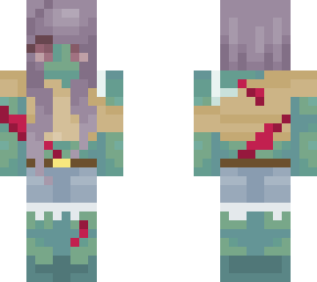 skintober day 14- zombie