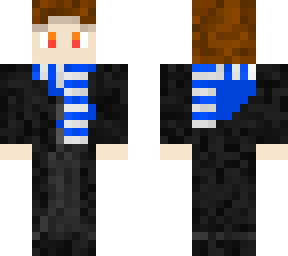 sonic409 hogwarts uniform with cloak and scarf