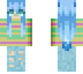 light blue base