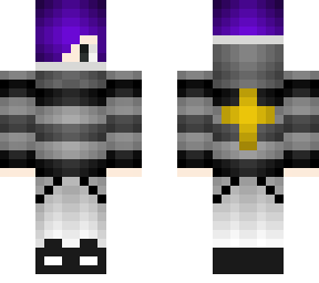 male purple haired zane