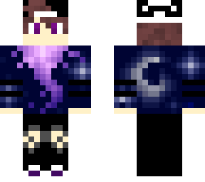 purple ghost boy halloween