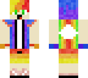 the rainbow cloud boy