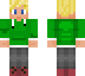 blond green guy