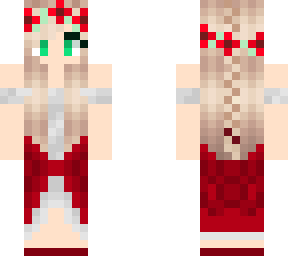 midevil blond girl