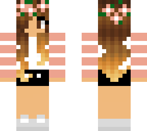 pretty pink girl skin