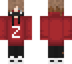 red hoodie boy skin(updated)