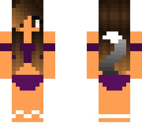 wolf girl bathing suit