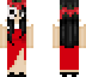 edited costume mexican day of the dead