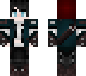 frost with black hair