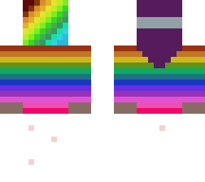 rainbow girl