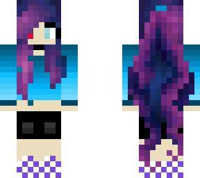 galaxy hair!
