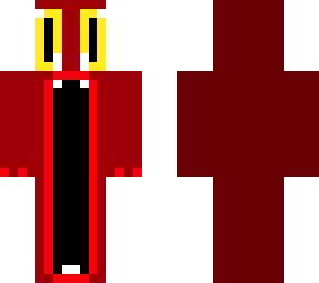 red beast screaming skin