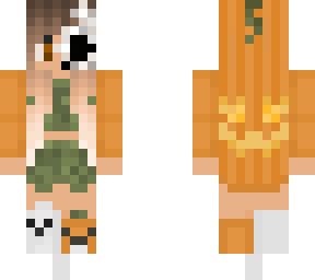 jack o' lantern girl