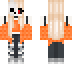 skeleton mask girl