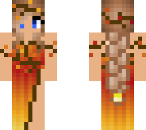 tan fall girl