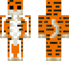 tiger skeleton