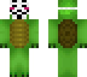 turtle with a mask