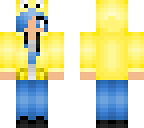 yellow hoodie