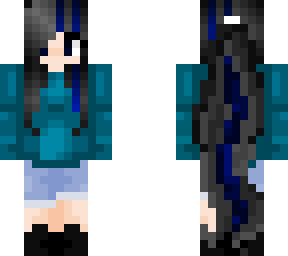 a blue streak