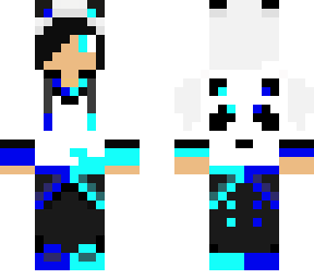 blue panda