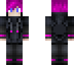 edgy purple teen