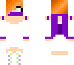 girl with orange hair