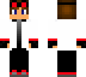 man in red lab-coat