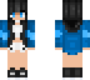 menacing in blue and black edit