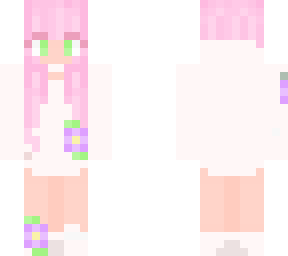 myra's pink hair skin