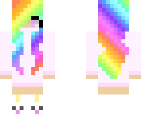 rainbow girl