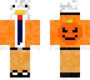 spacechickenmc halloween skin!