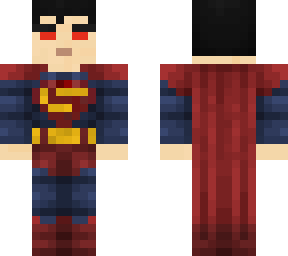 superman red eyes- god amongst  men