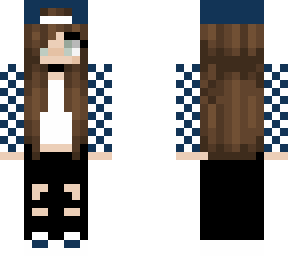 blue checkered tomboy