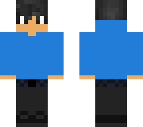 blue hoodie aaron