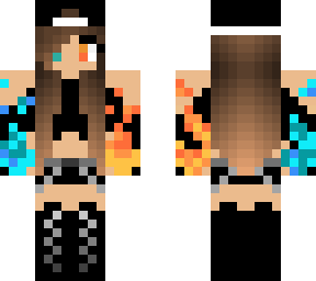 fire and water girl