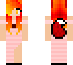 fire wolf girl