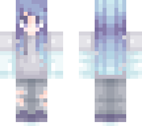 pastel lilac girl