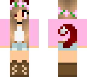 pink pretty girl
