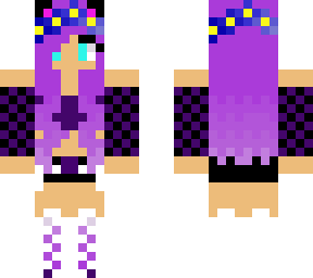 purple girl
