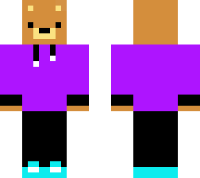 purple sweater teddy bear